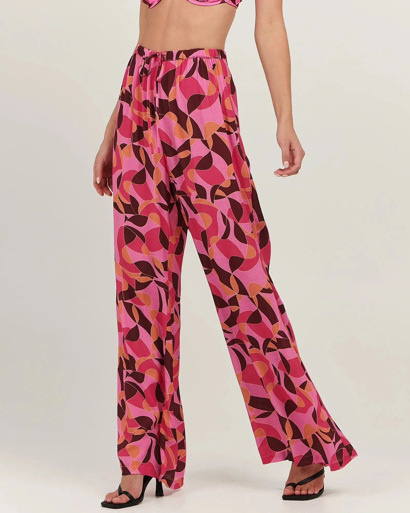 Lola Pant Abstract Swirl