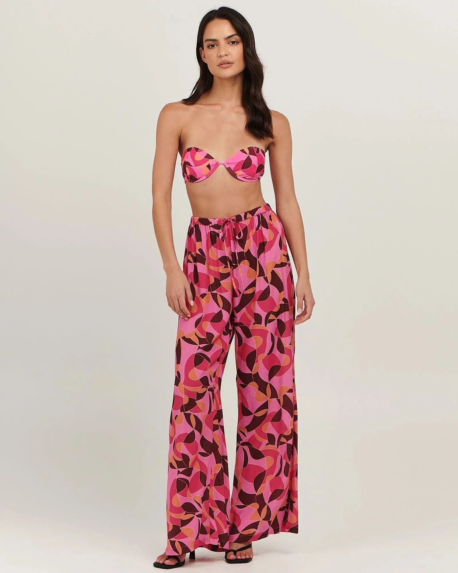 Lola Pant Abstract Swirl