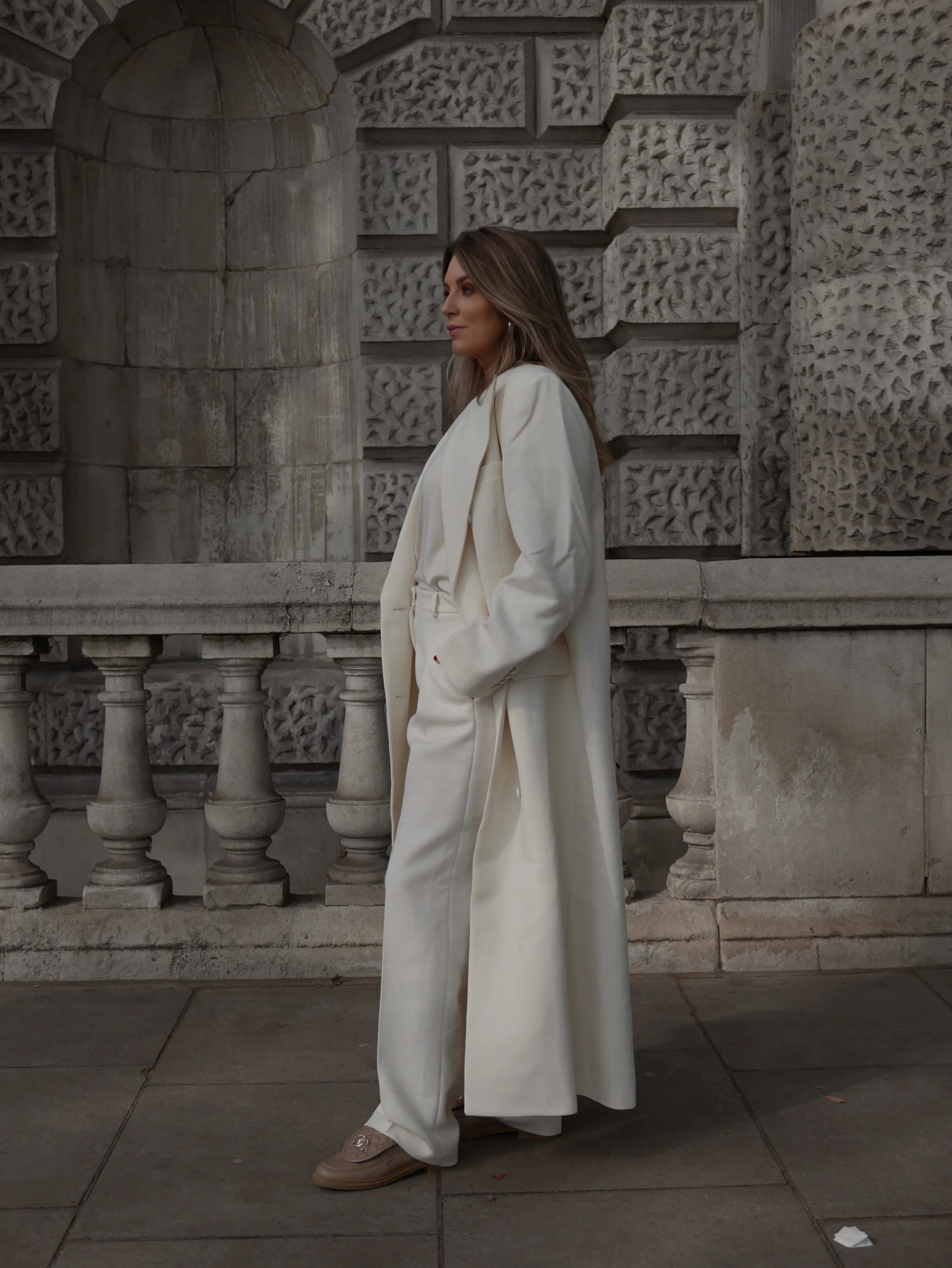 London Trousers in English Cream