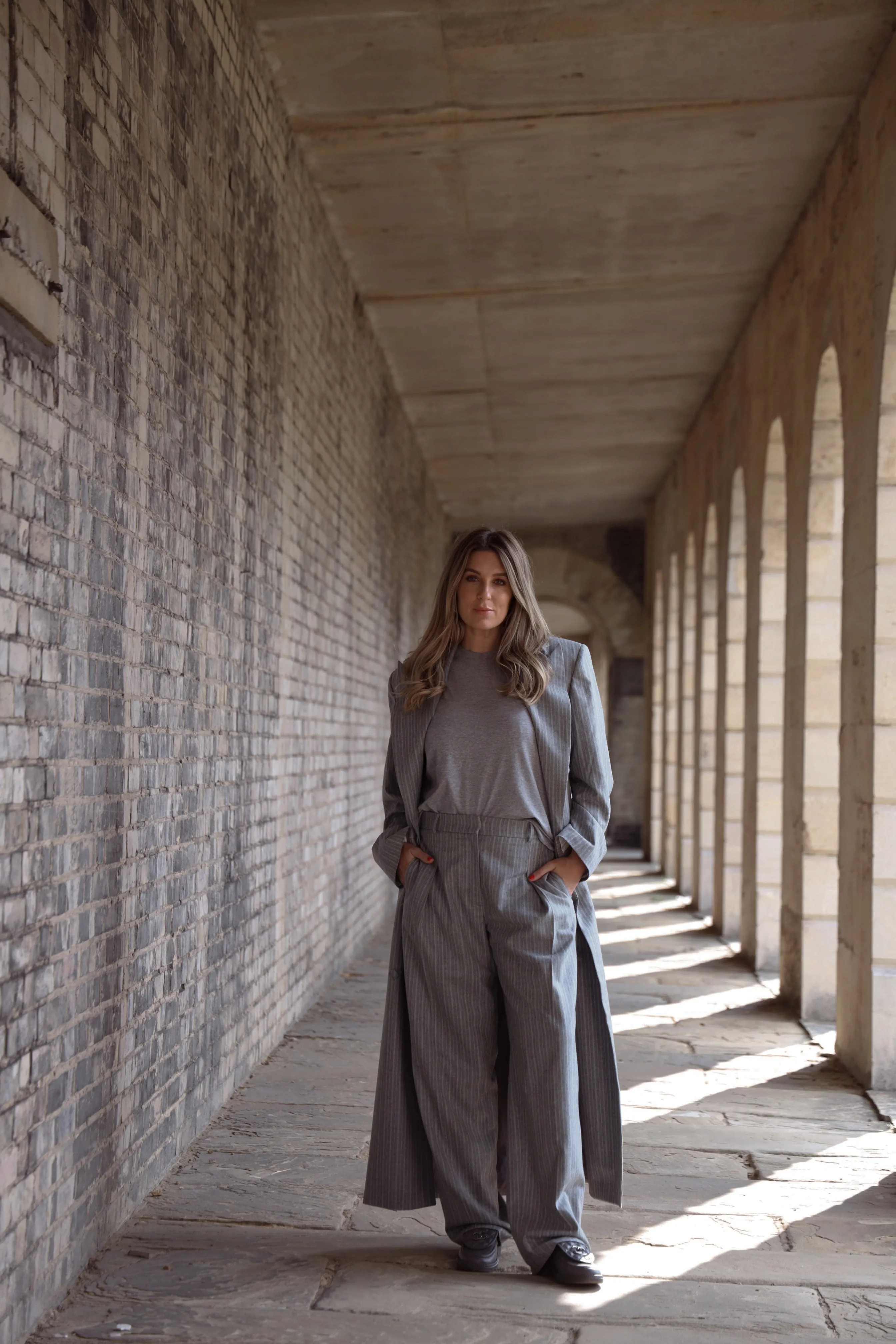 London Trousers in Italian Grey