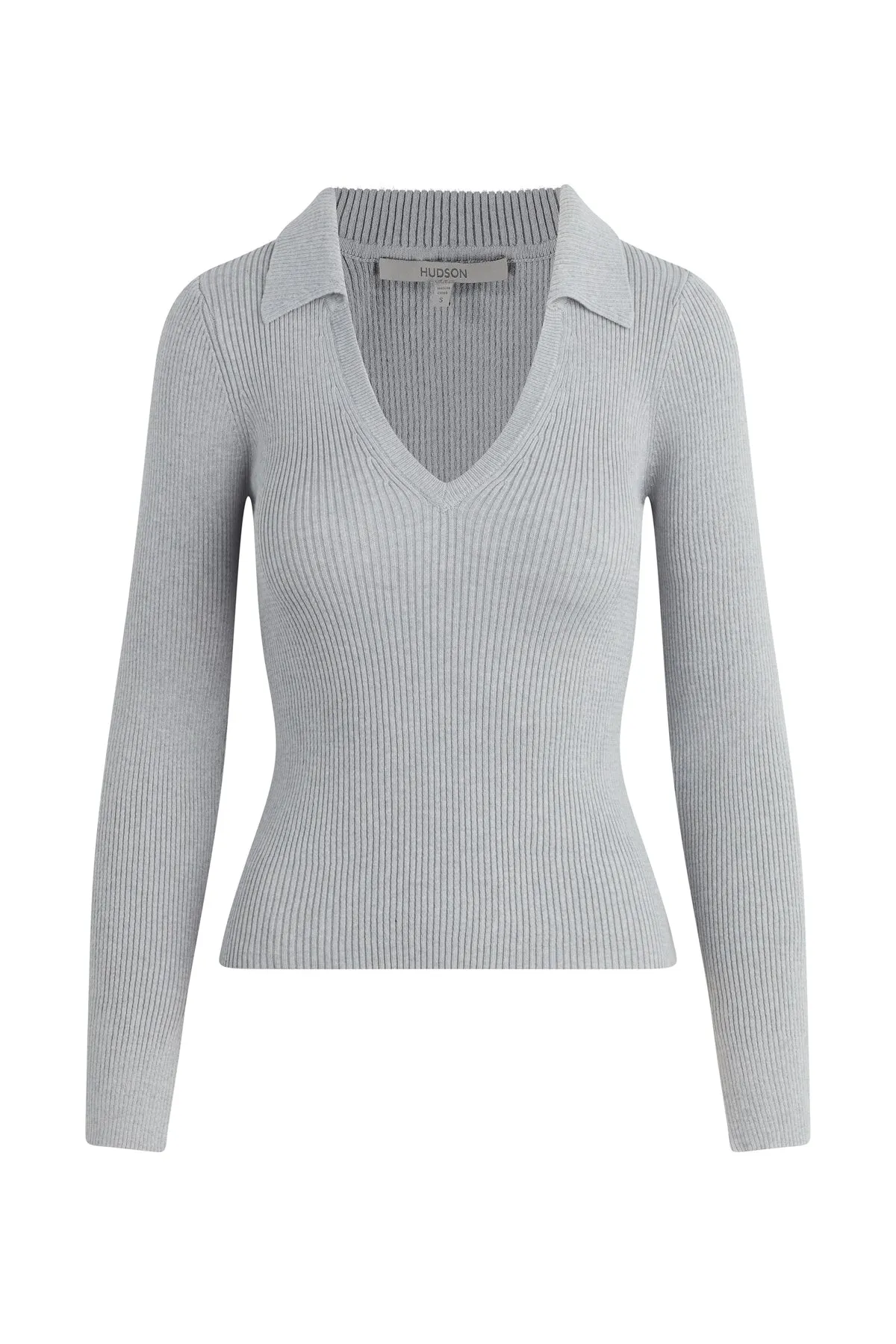 Long Sleeve V-Neck Popover