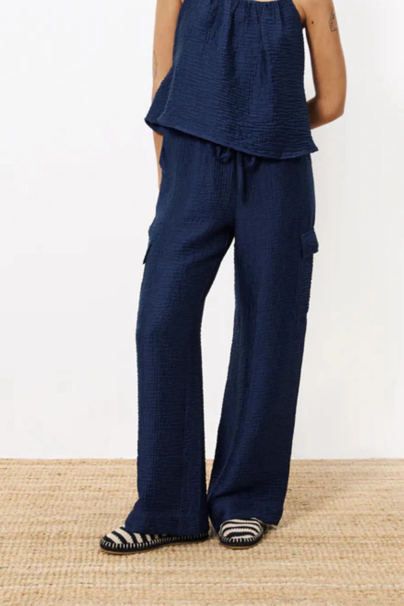 LOREEN PANTS - BLUE MARINE