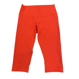 Lululemon Orange Align High-Rise Crop Pants