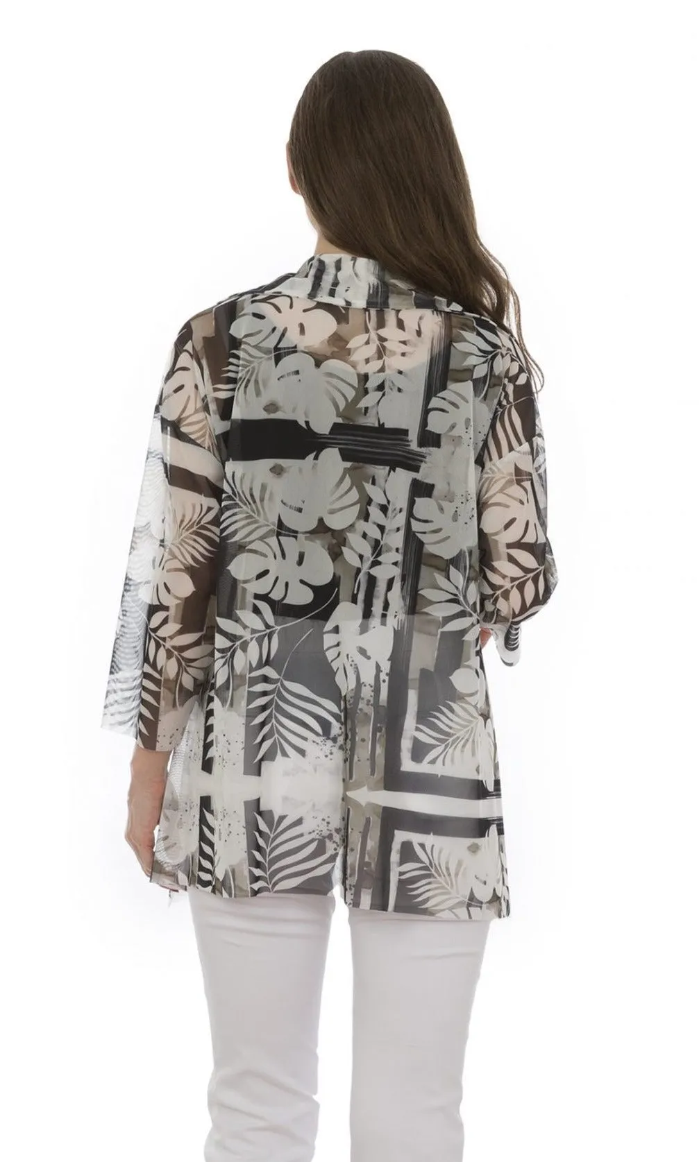 Luukaa Leaf Print Top