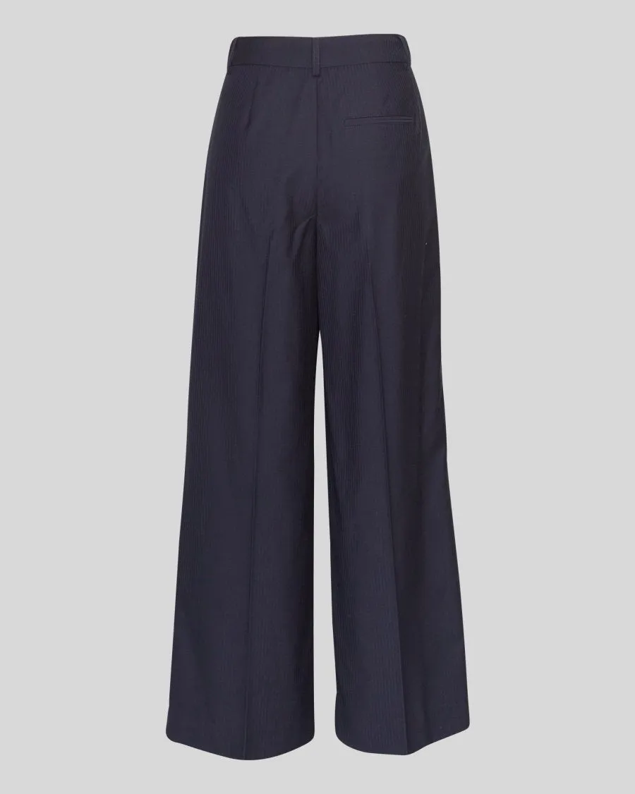 Maelynn High Waisted Pants - Stripe
