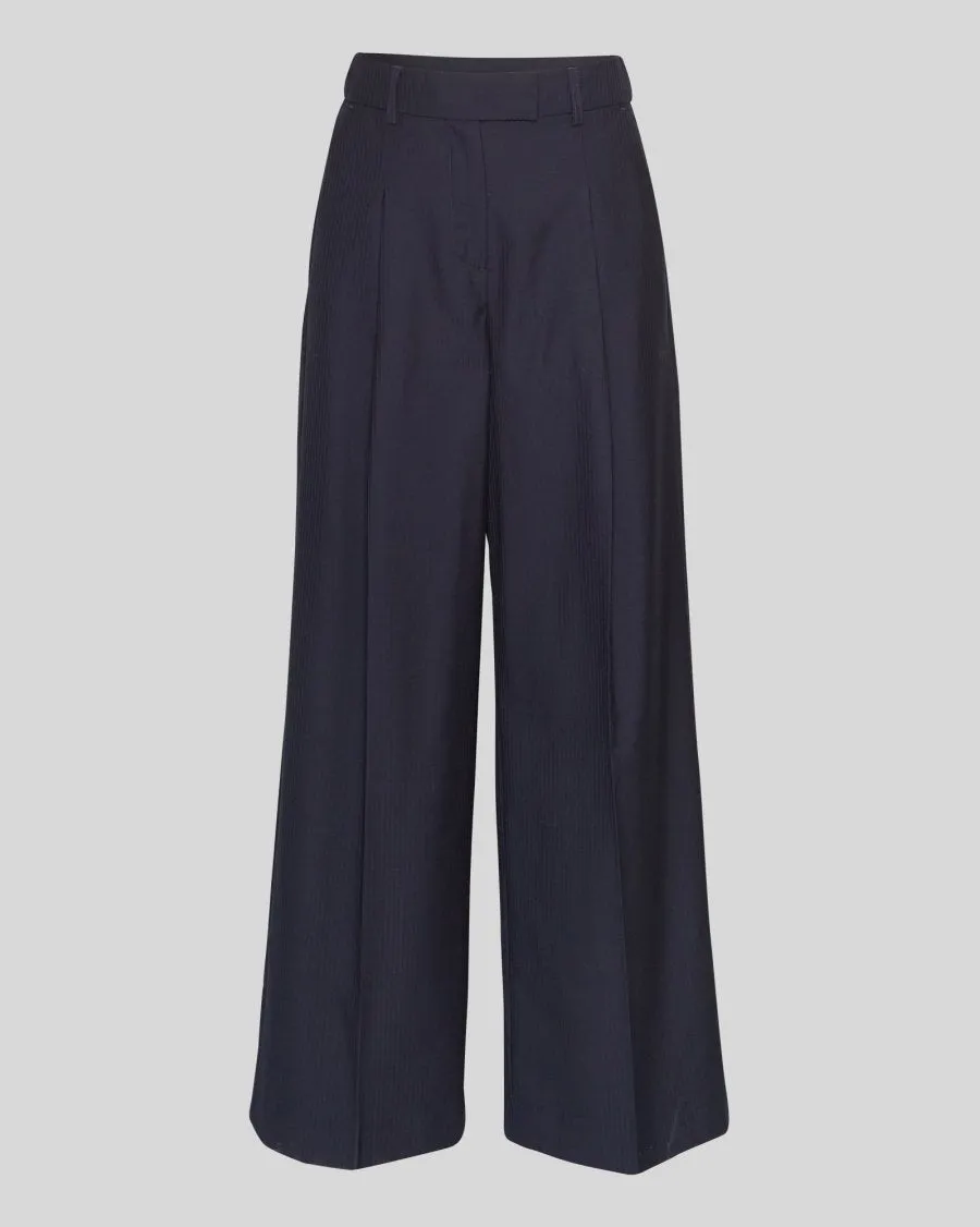 Maelynn High Waisted Pants - Stripe