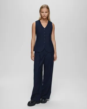 Maelynn High Waisted Pants - Stripe