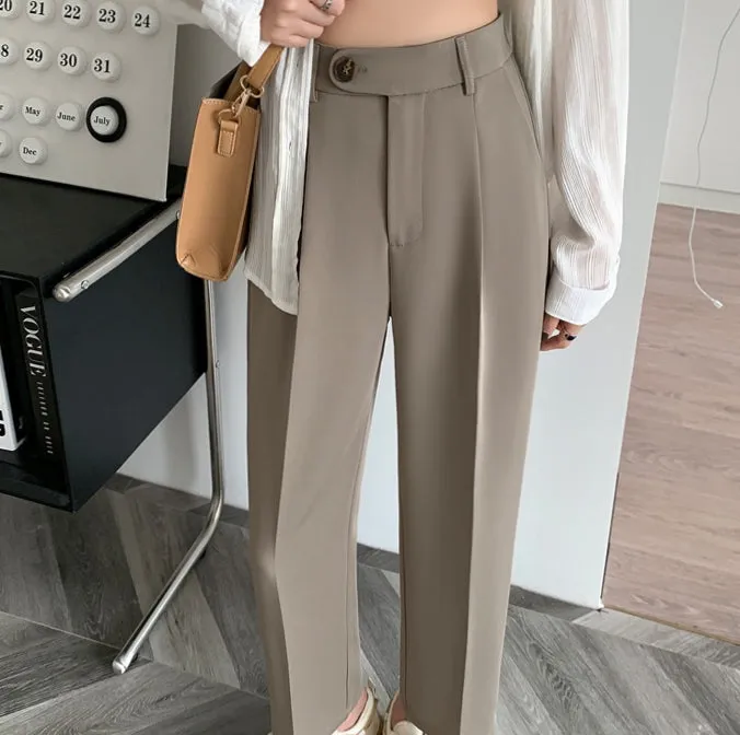 Mavise Straight Cut Cropped Pants