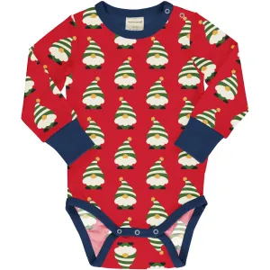 Maxomorra Swedish Santa Bodysuit