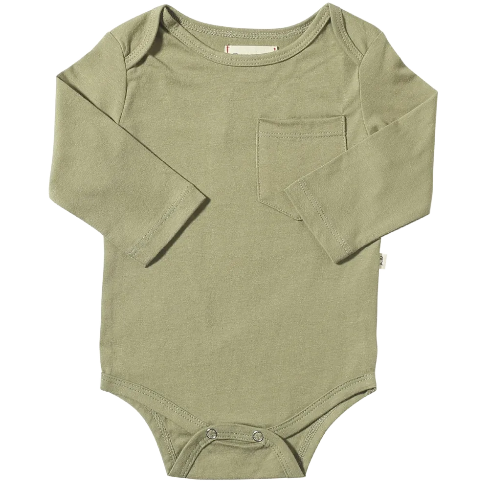 Me & Henry Cotton Onsie - Earth Tones