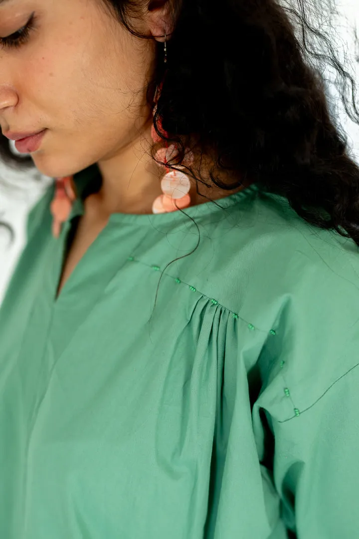 Meadows green Tunic with Pants