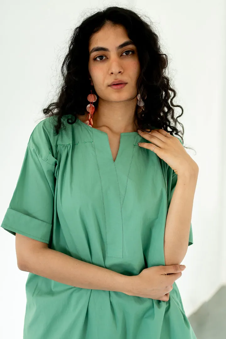 Meadows green Tunic with Pants