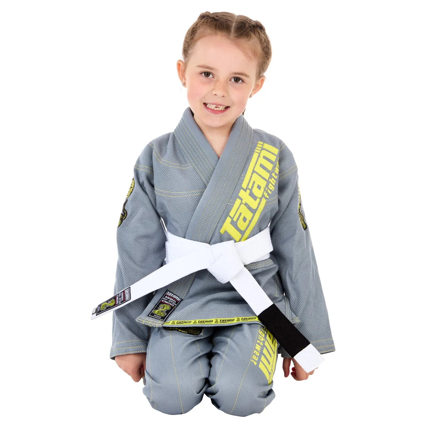 Meerkatsu Kids Animal Gi - Grey