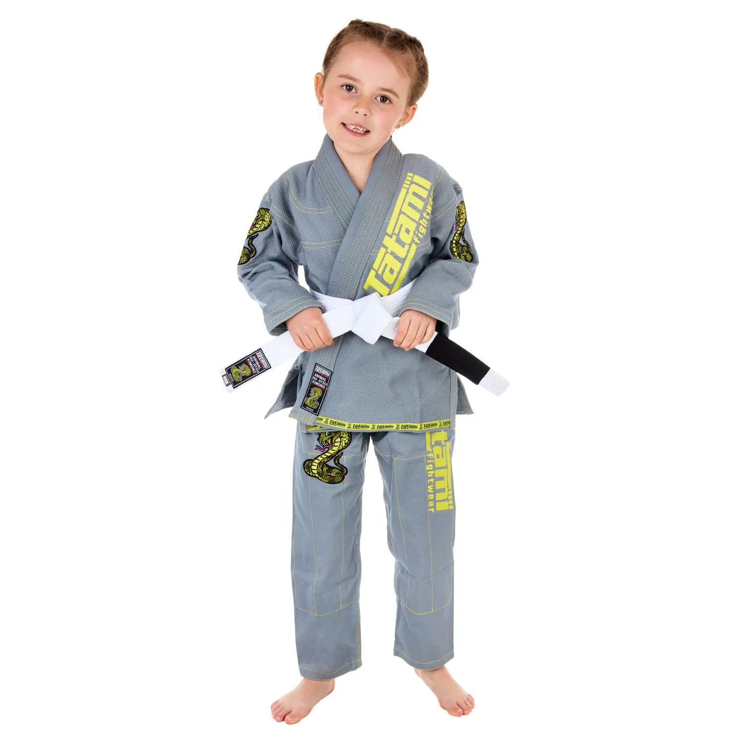 Meerkatsu Kids Animal Gi - Grey