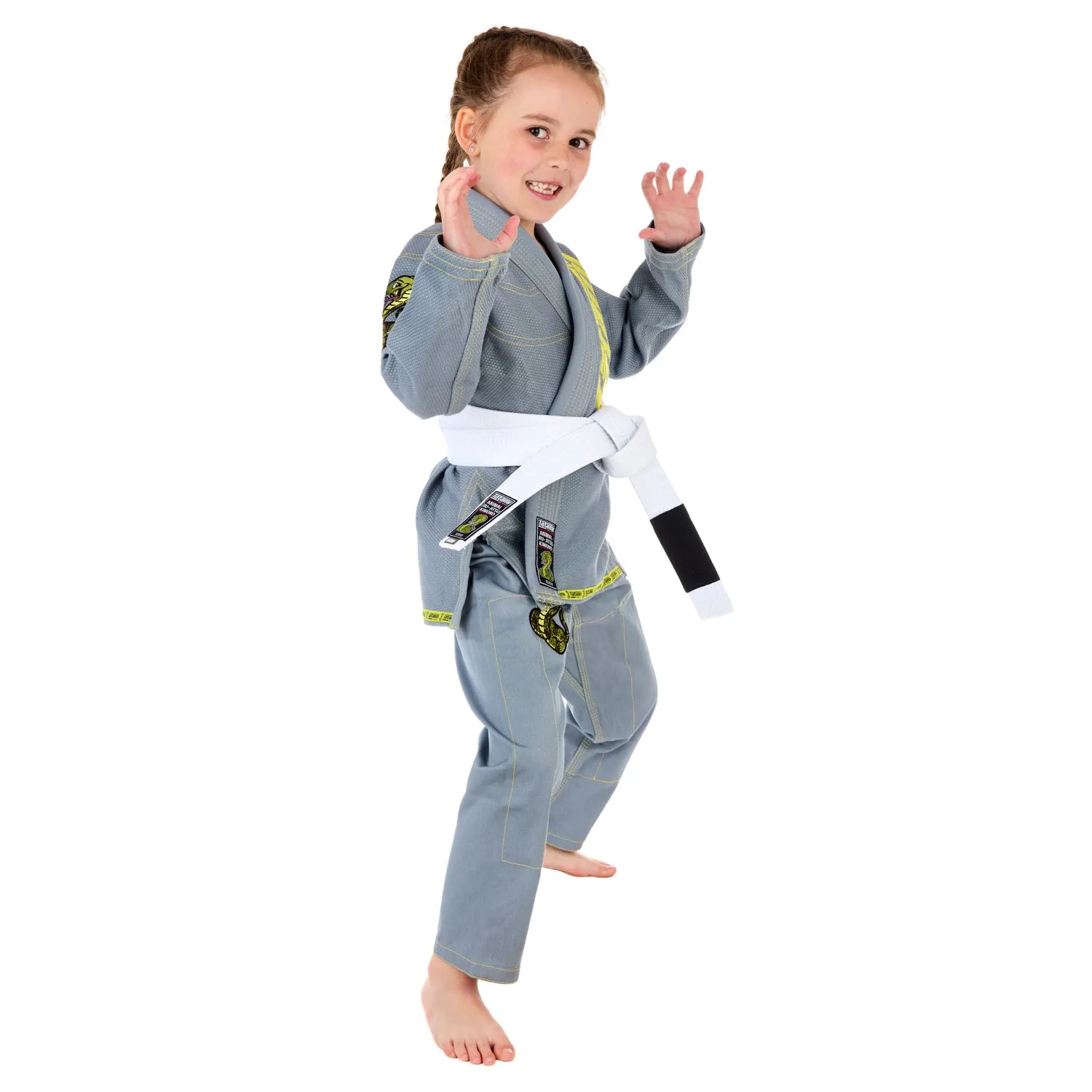 Meerkatsu Kids Animal Gi - Grey