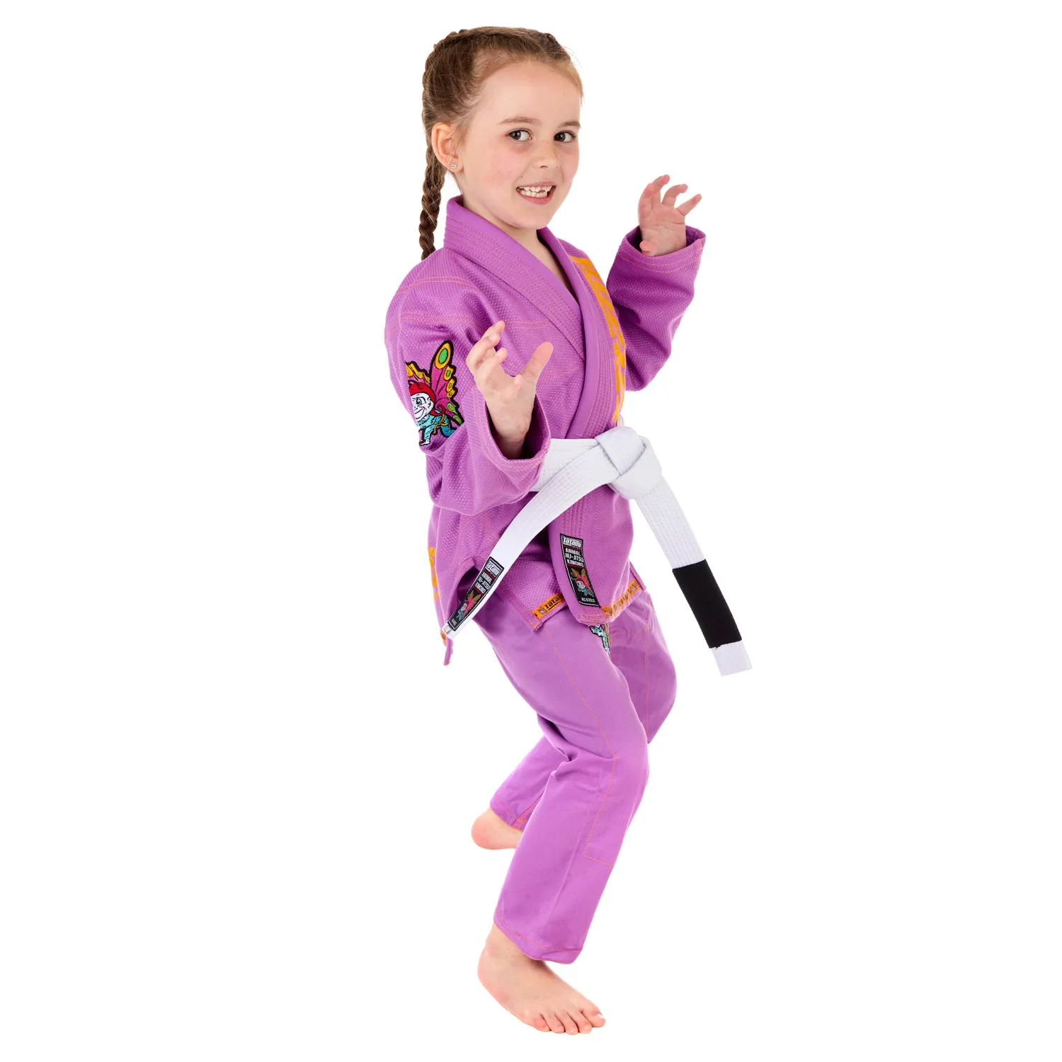 Meerkatsu Kids Animal Gi - Purple