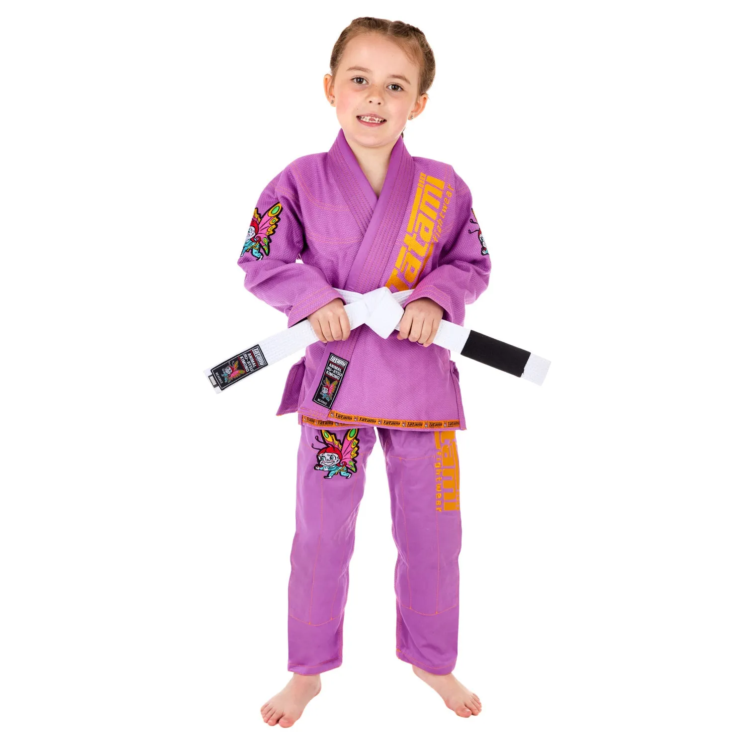 Meerkatsu Kids Animal Gi - Purple