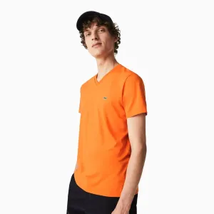 Men's Pima Cotton V-Neck Jersey T Shirt