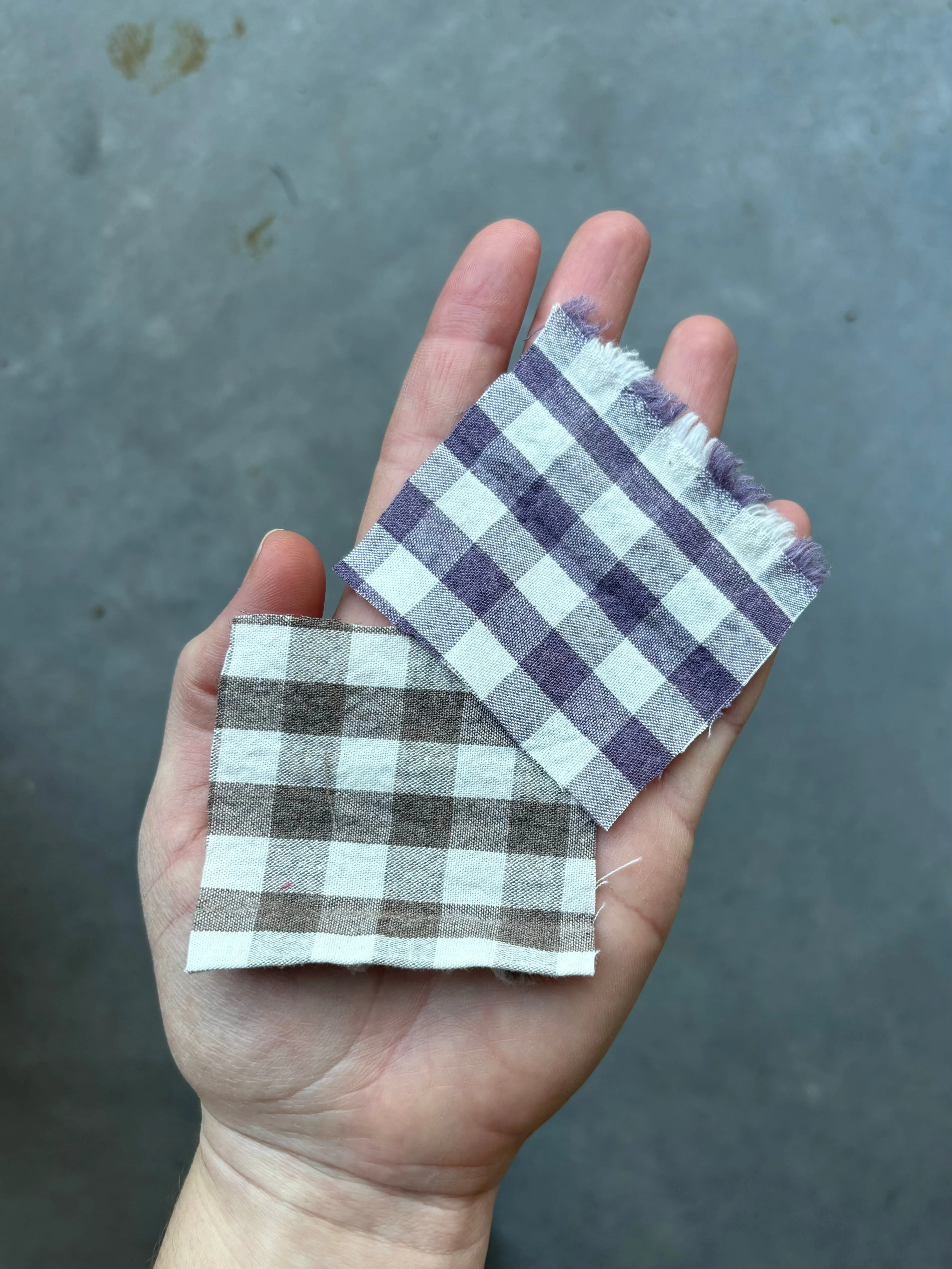 Midi Wrap Skirt in Brown Gingham
