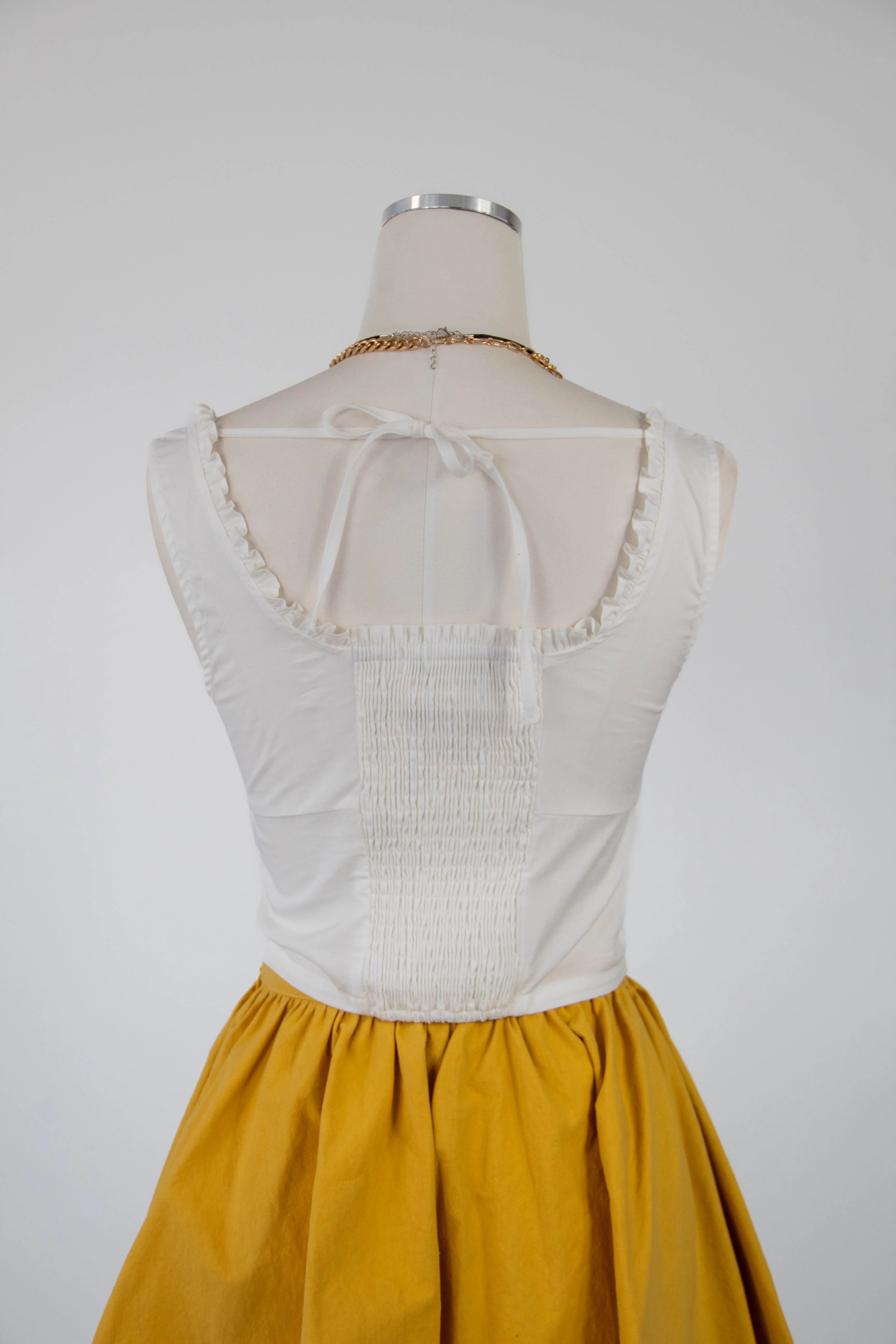 Mini Flounce Skirt