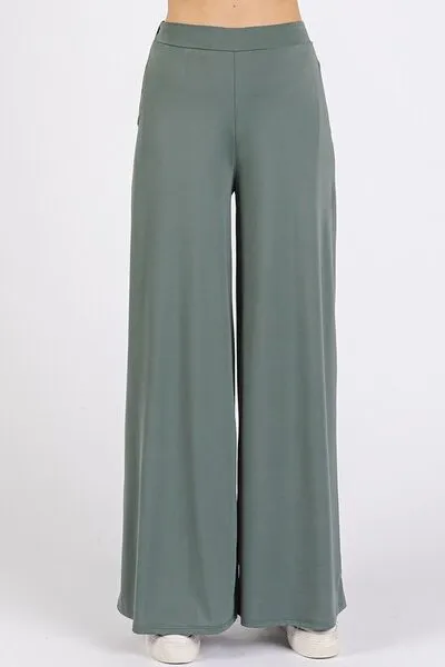 Mittoshop Yoga Air Stretch Wide Leg Pants