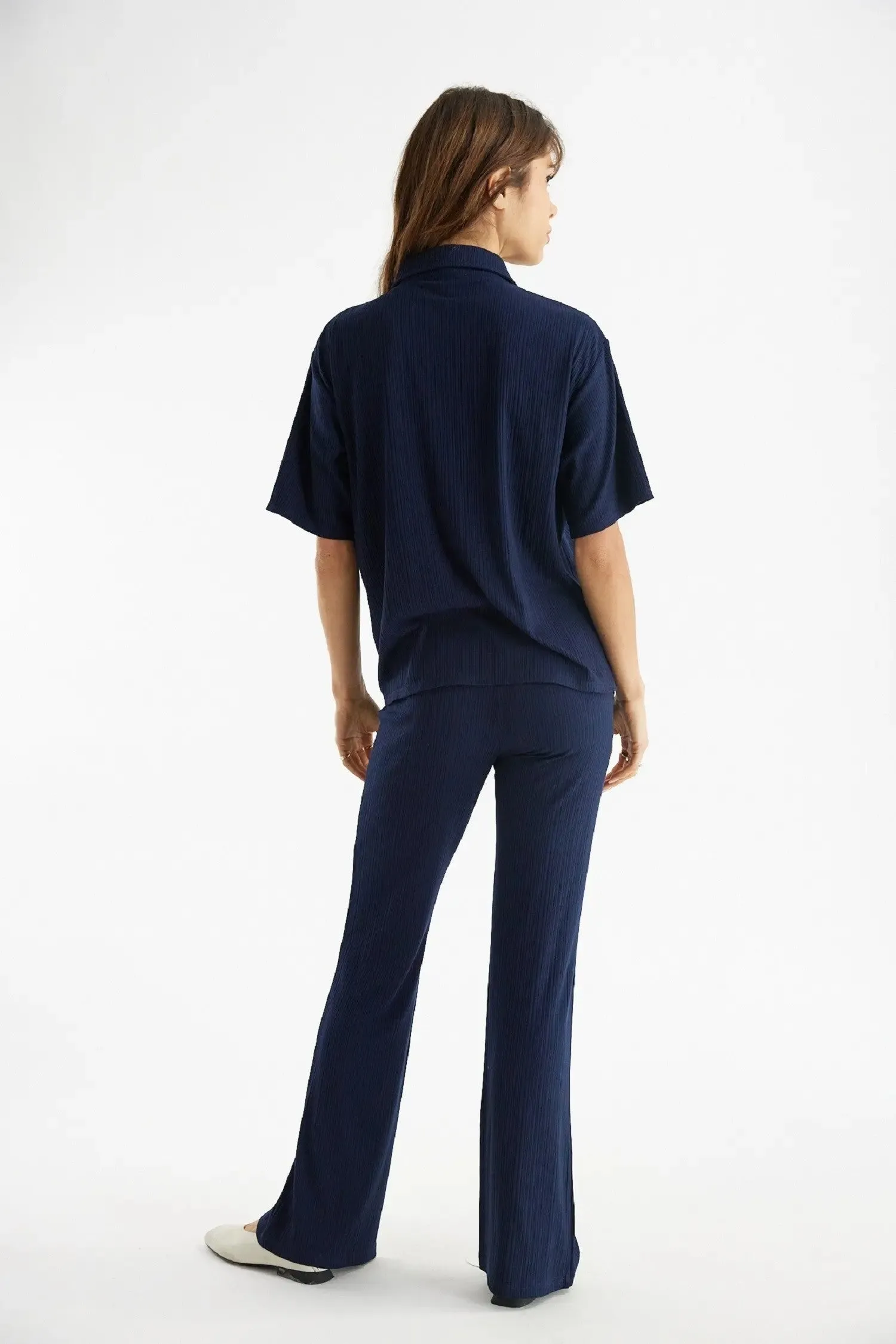 Mod Ref Gwyn Pants – High-Rise, Ribbed Knit & Effortlessly Stylish