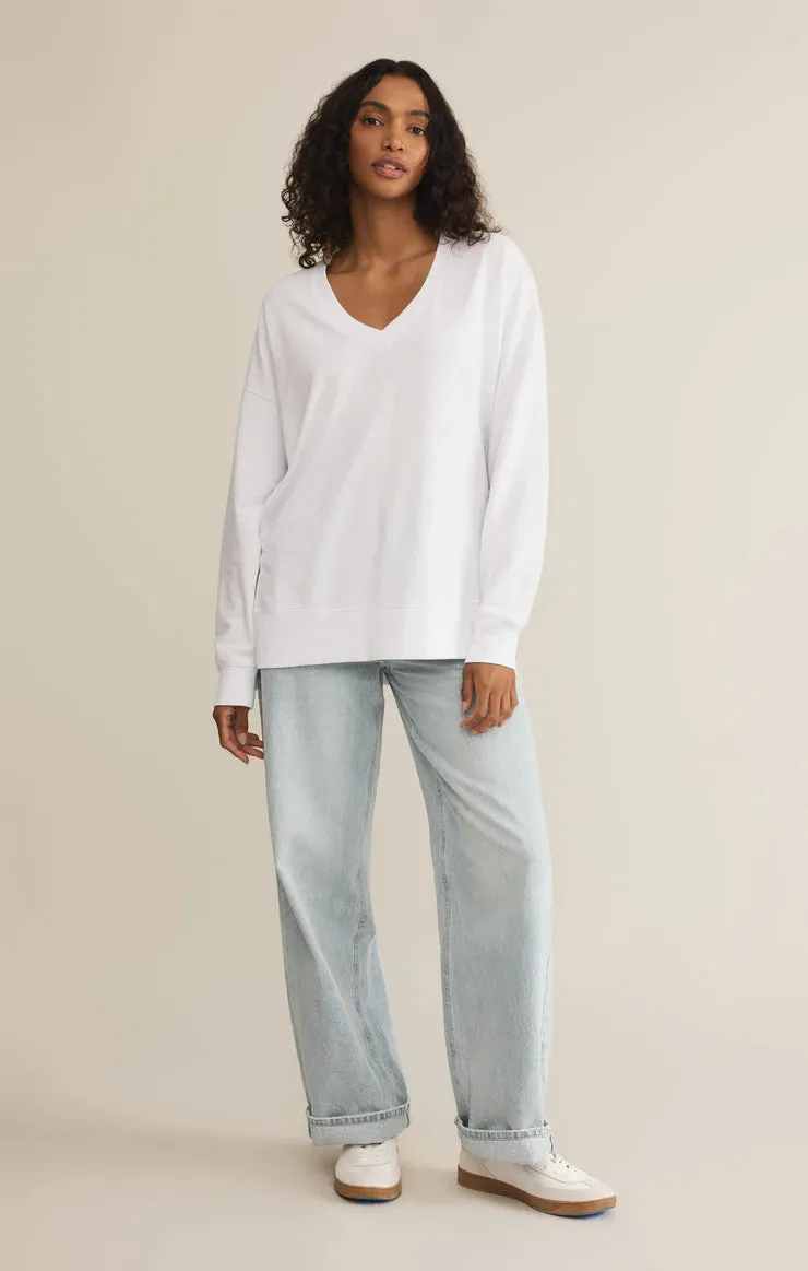 Modern V Neck Top