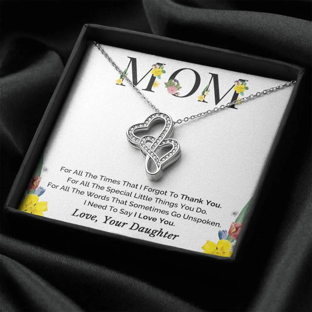 Mother Daughter Necklace,  Mom Gift From Daughter, Mothers Day Gift