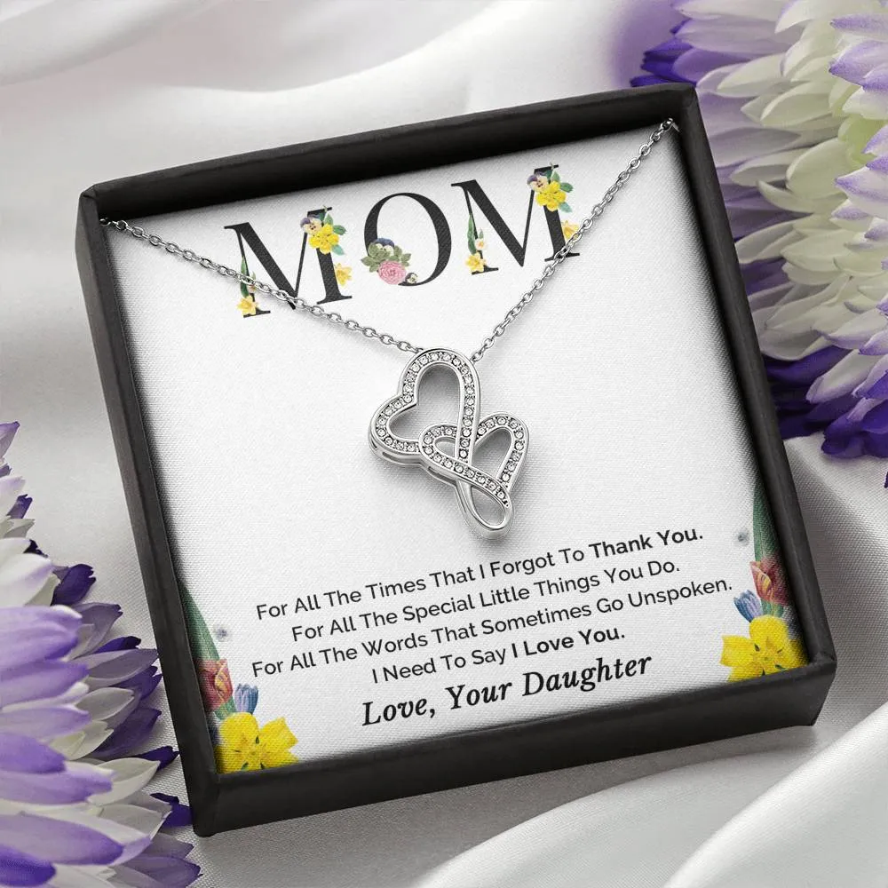 Mother Daughter Necklace,  Mom Gift From Daughter, Mothers Day Gift