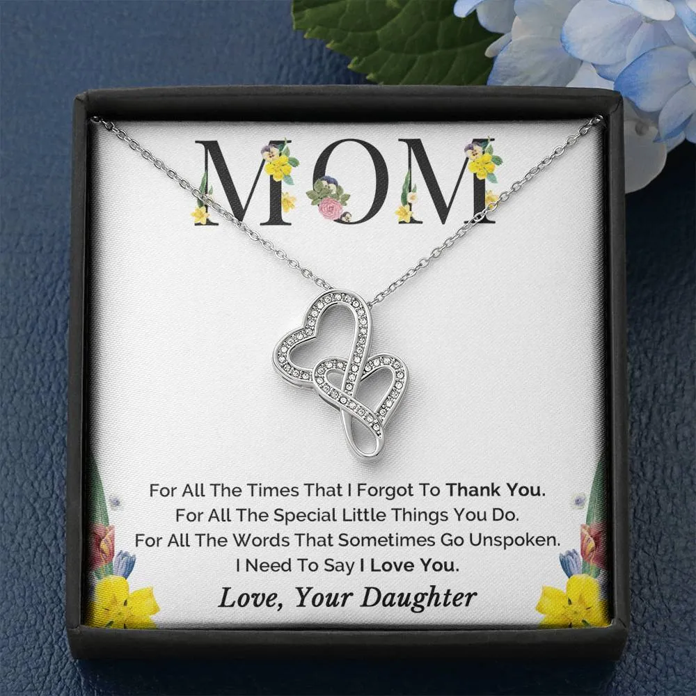 Mother Daughter Necklace,  Mom Gift From Daughter, Mothers Day Gift