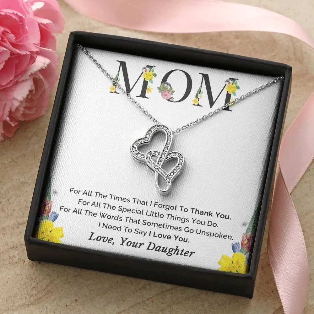 Mother Daughter Necklace,  Mom Gift From Daughter, Mothers Day Gift