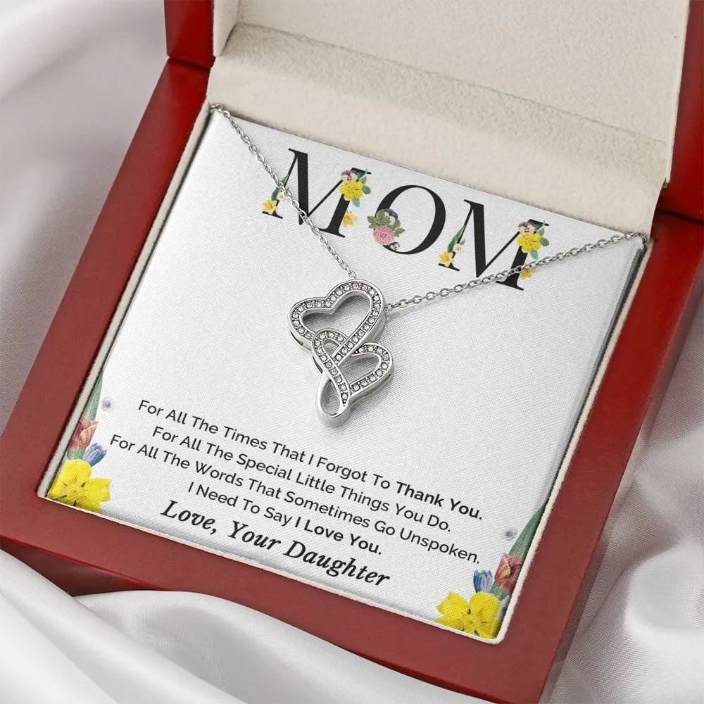Mother Daughter Necklace,  Mom Gift From Daughter, Mothers Day Gift