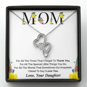 Mother Daughter Necklace,  Mom Gift From Daughter, Mothers Day Gift