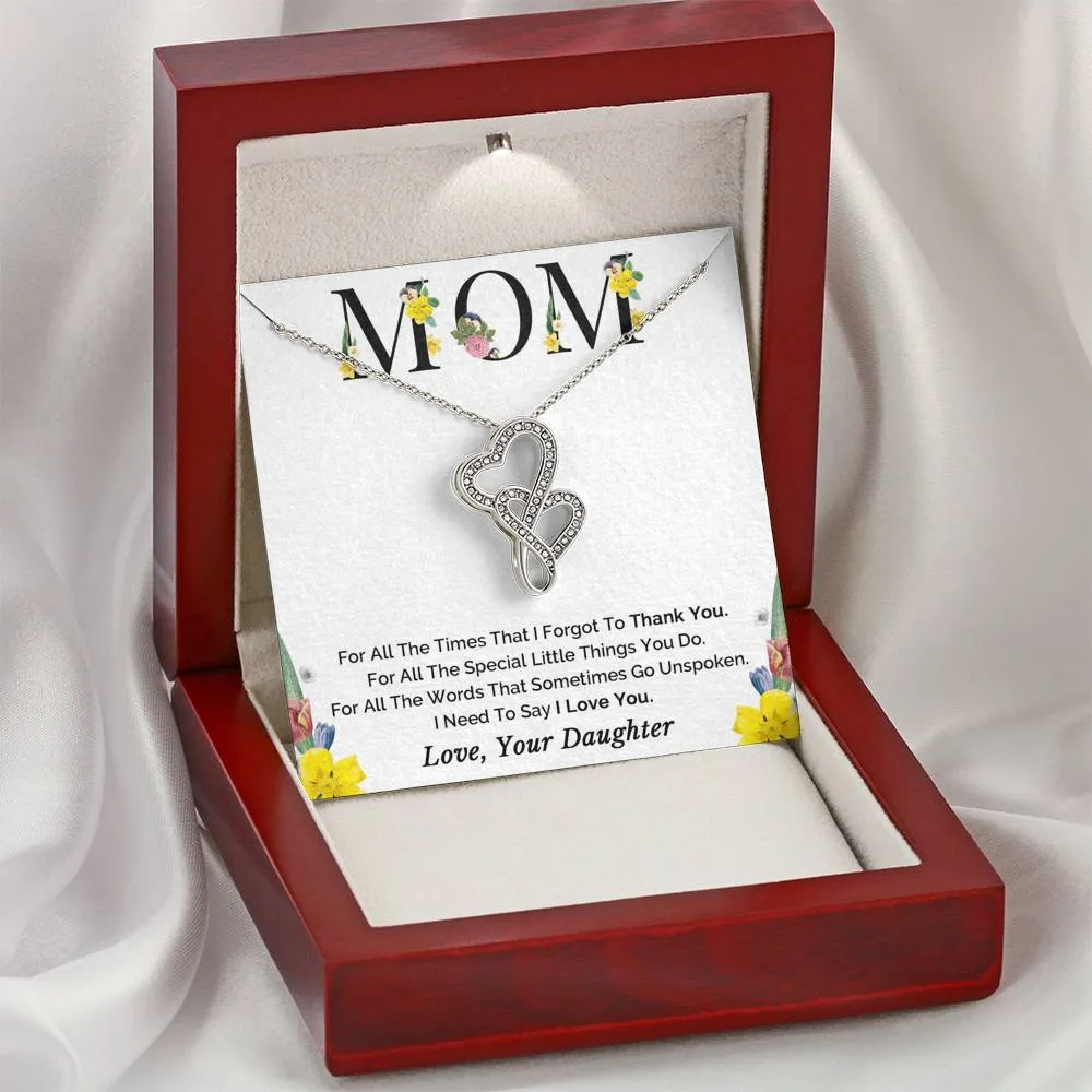 Mother Daughter Necklace,  Mom Gift From Daughter, Mothers Day Gift