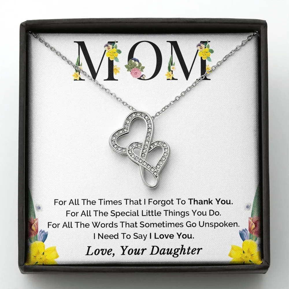 Mother Daughter Necklace,  Mom Gift From Daughter, Mothers Day Gift