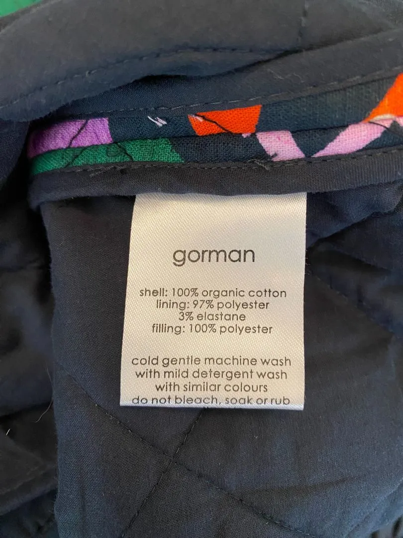 Navy print Gorman Jackets, 6 -12