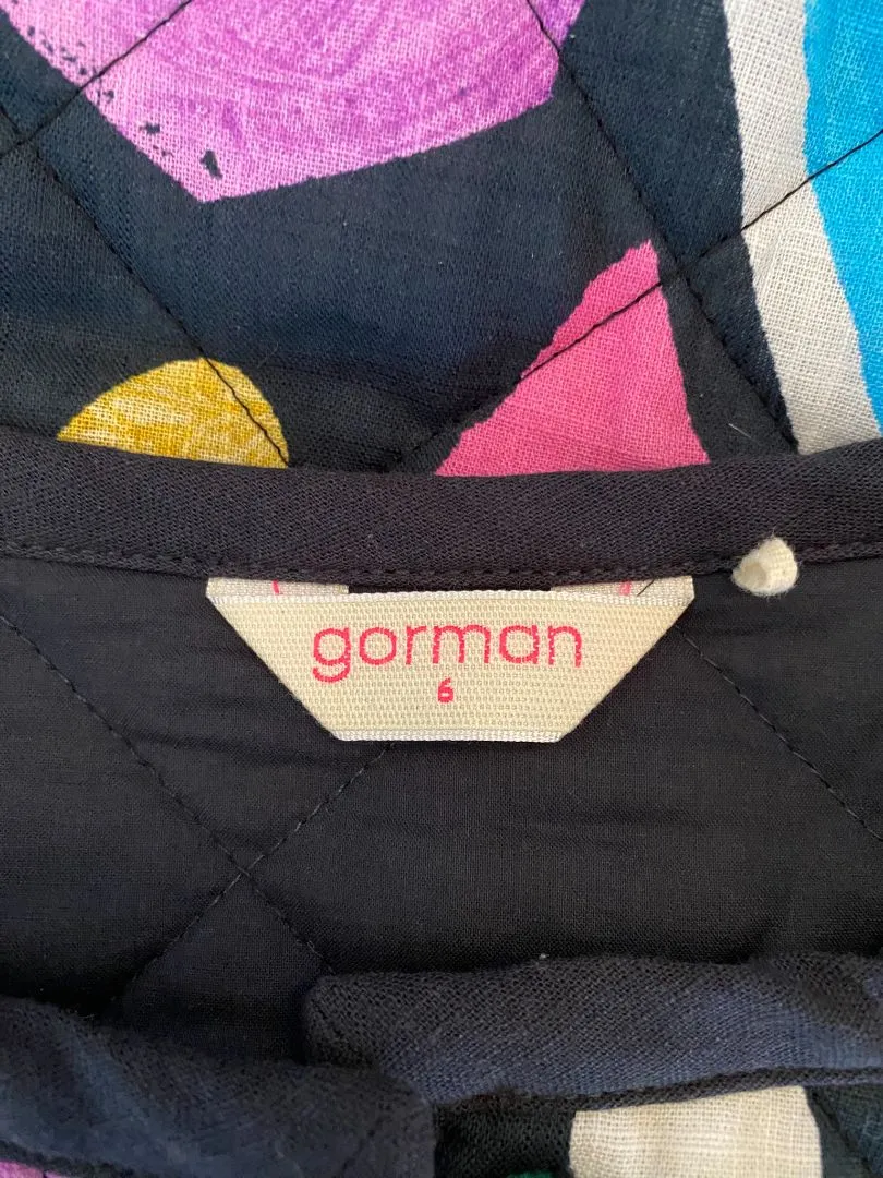 Navy print Gorman Jackets, 6 -12