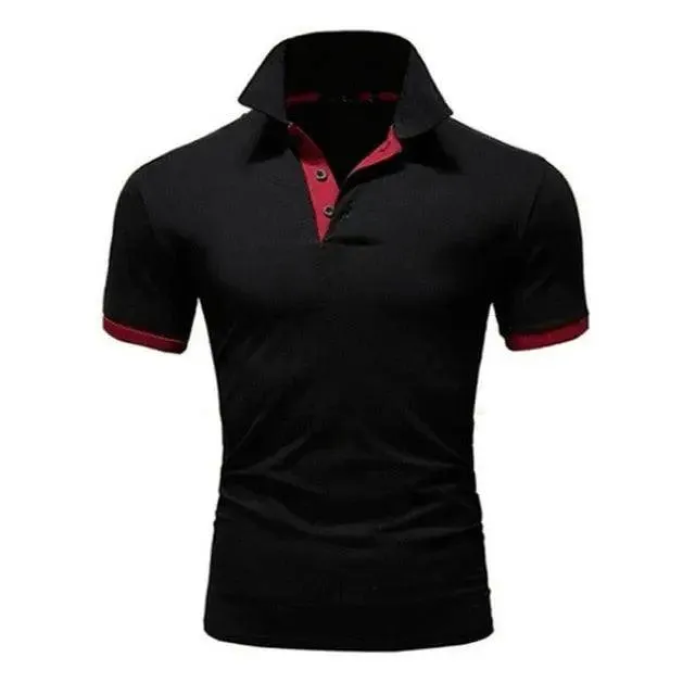 New Polo Shirt Men Summer Cool Men's Shirts Sleeve Polo Business Clothes Luxury Men Tee Shirt Polos  women's short sleeves Summer Men's T-shirt Short Sleeved Lapel Casual T-shirt for Male Half Sleeve Tops