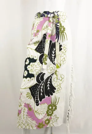 NEW Valentino Fringe Trim Maxi Skirt Size XS
