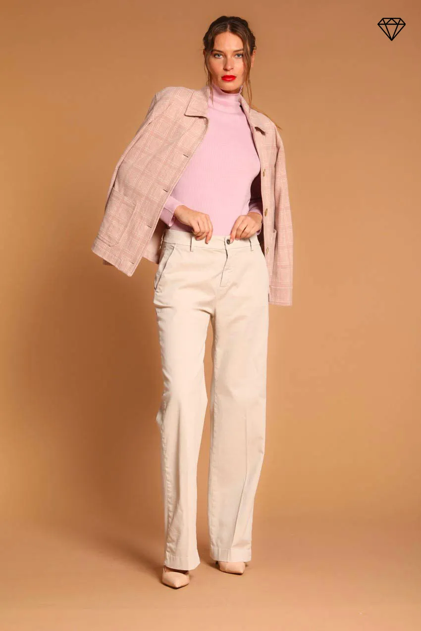 New York Straight women's chino pants in gabardine straight fit 
