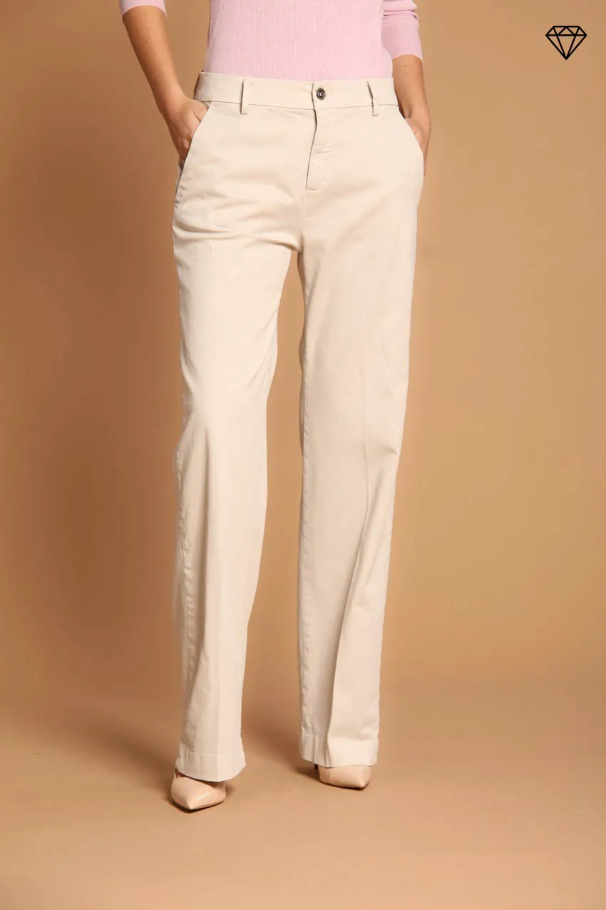 New York Straight women's chino pants in gabardine straight fit 