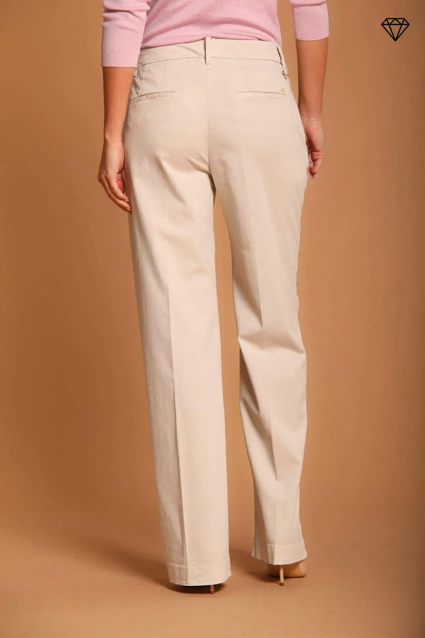 New York Straight women's chino pants in gabardine straight fit 