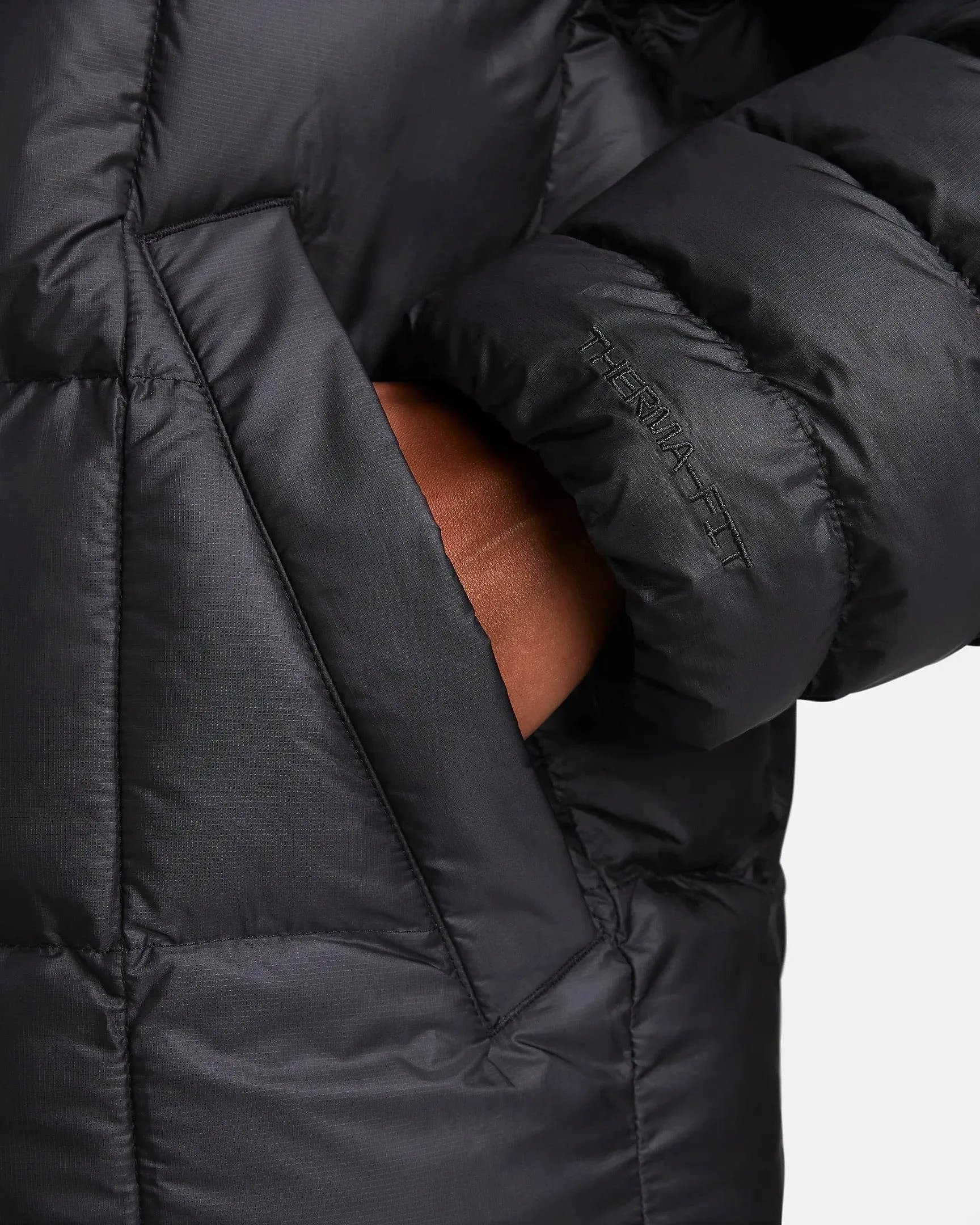 Nike Sportswear Swoosh Puffer PrimaLoft Women's Oversized Hooded Jacket