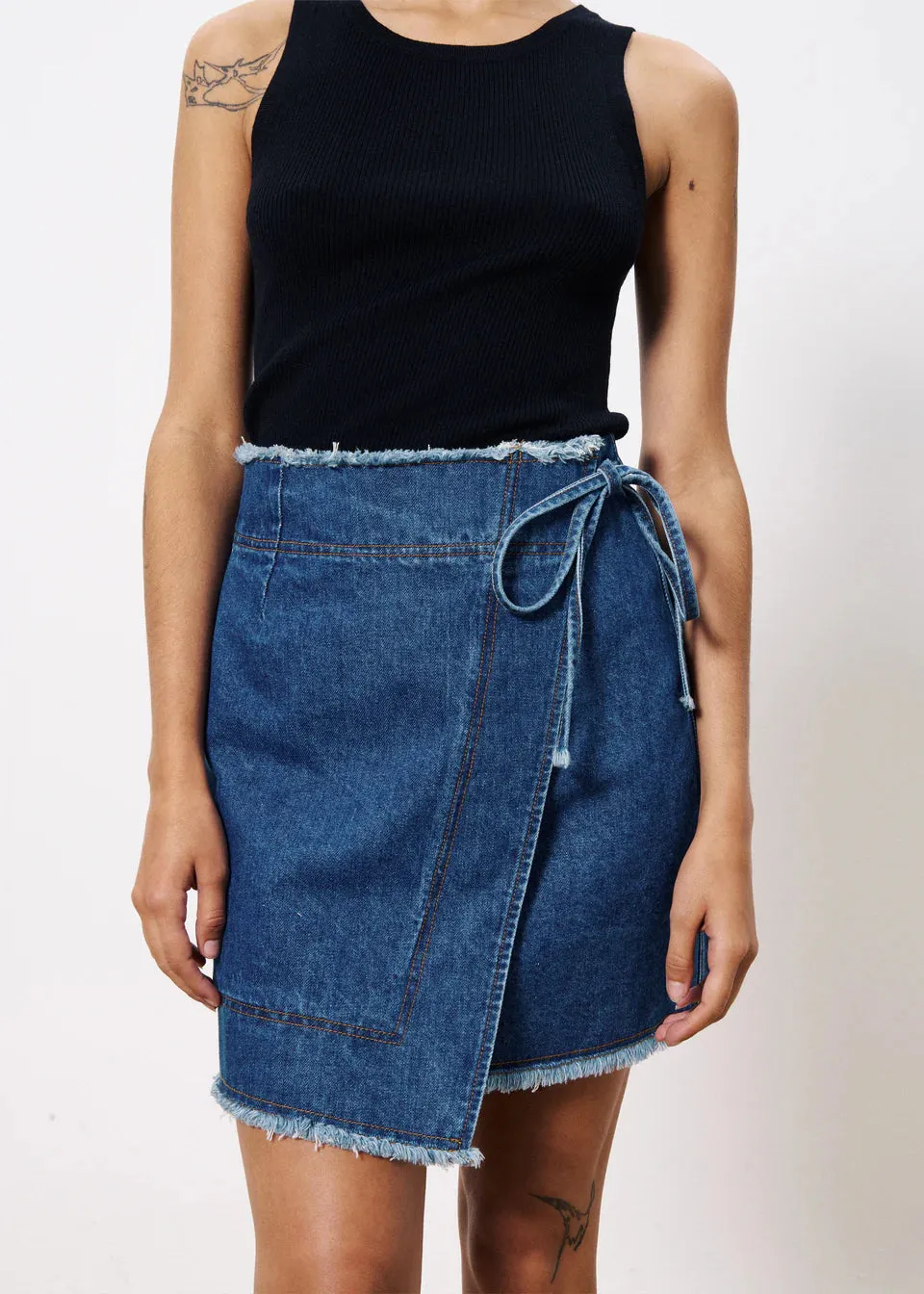 Nise Skirt - Blue Jean