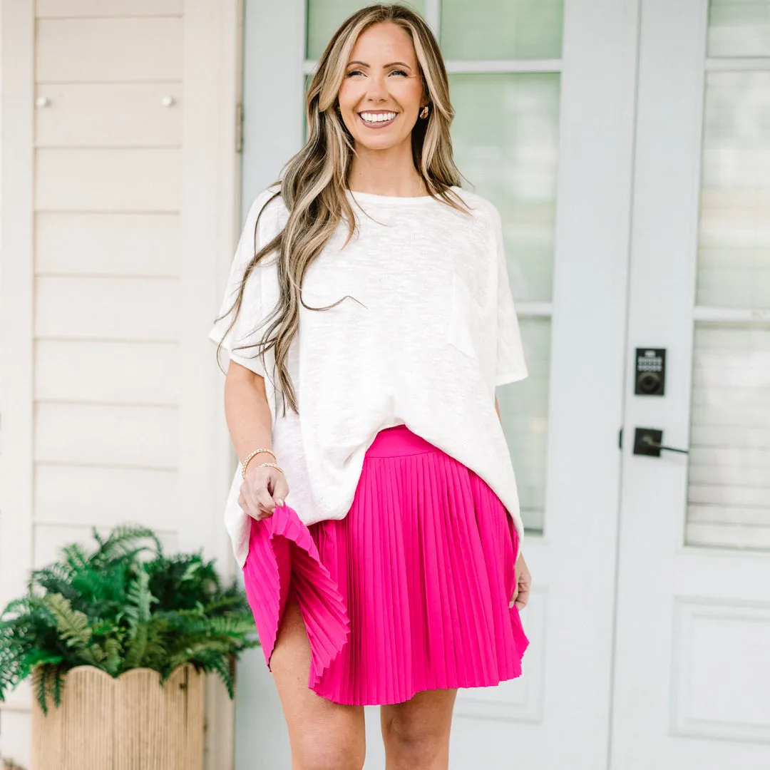 No Comparison Skort, Pink