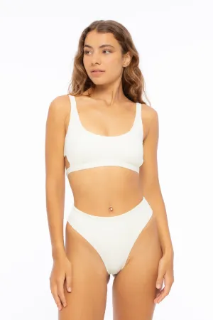 Nona Perkasa Orchid Top - Ivory
