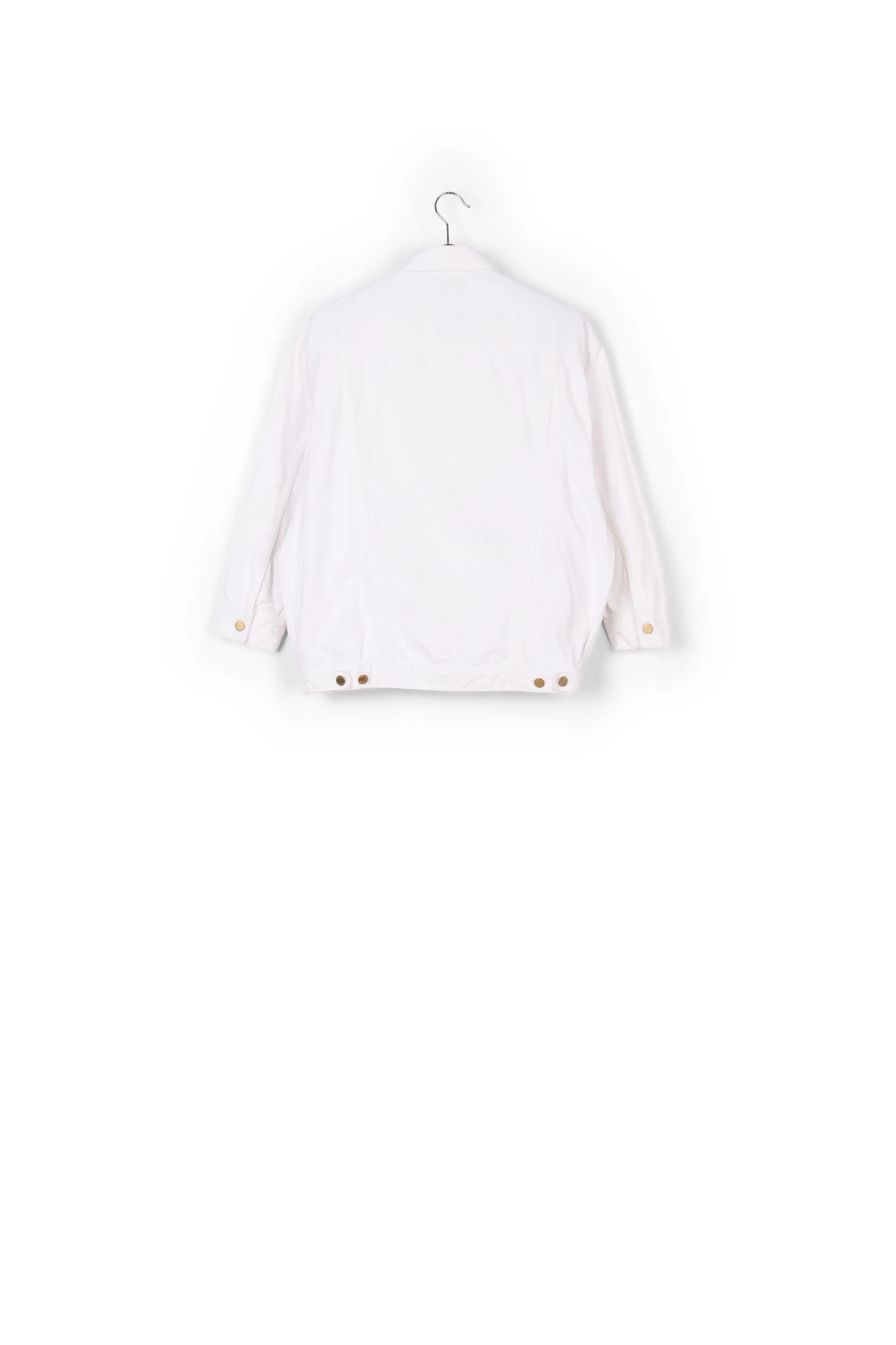 Off-white oversized denim jacket