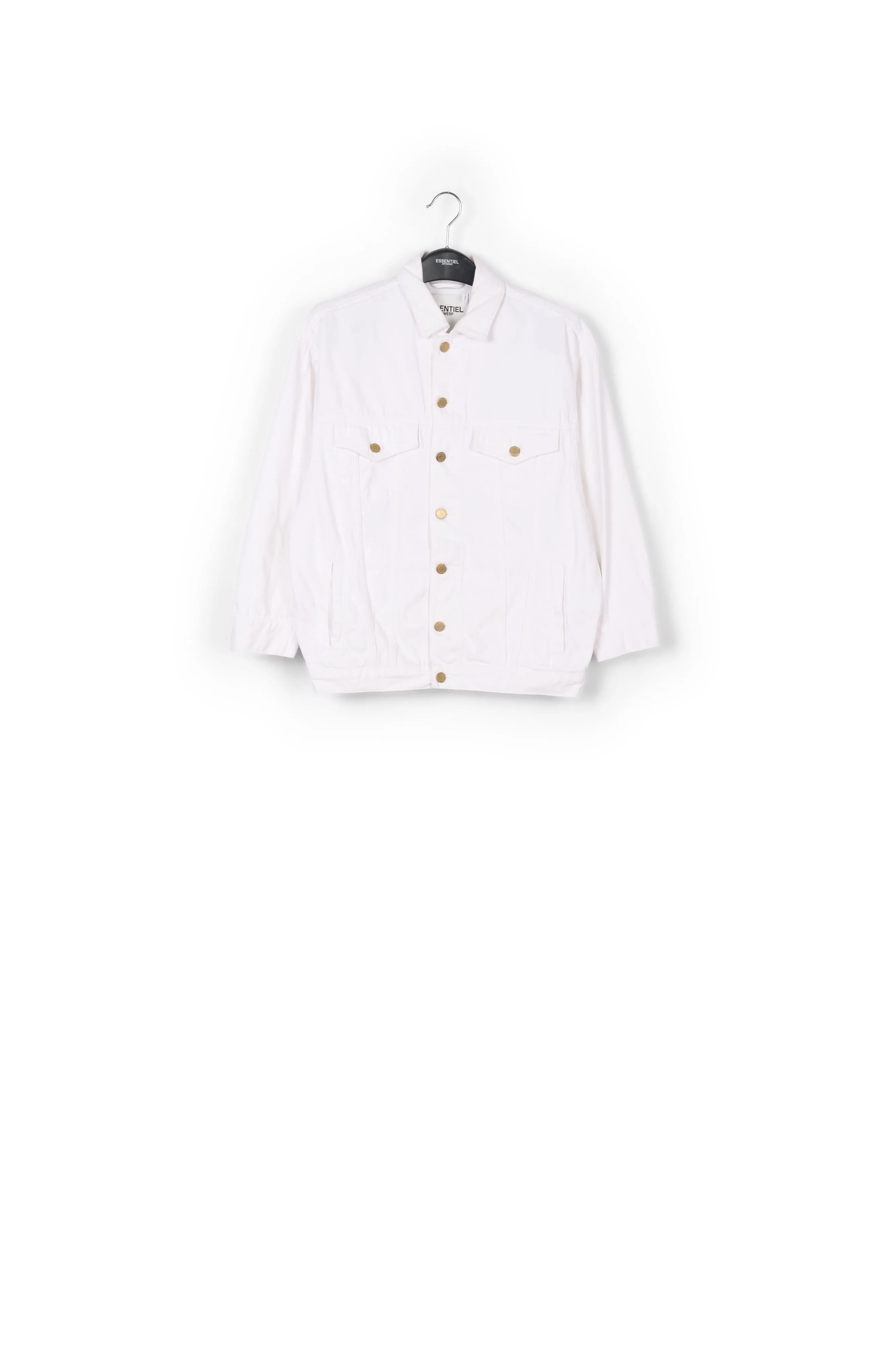 Off-white oversized denim jacket