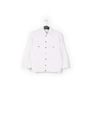 Off-white oversized denim jacket