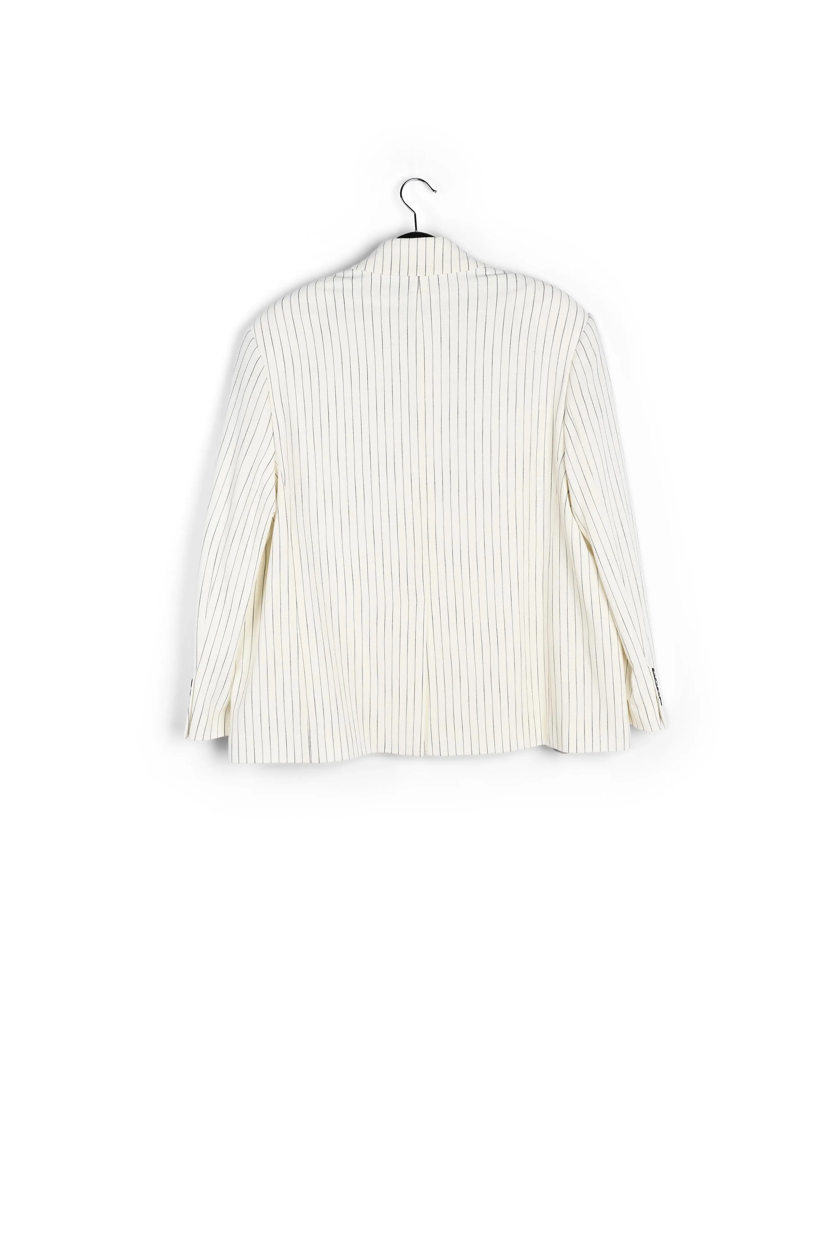 Off-white oversized pinstripe blazer
